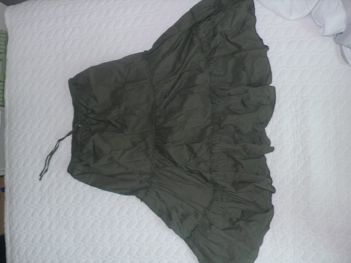 Khaki midi skirt 모리걸! 상품이미지2