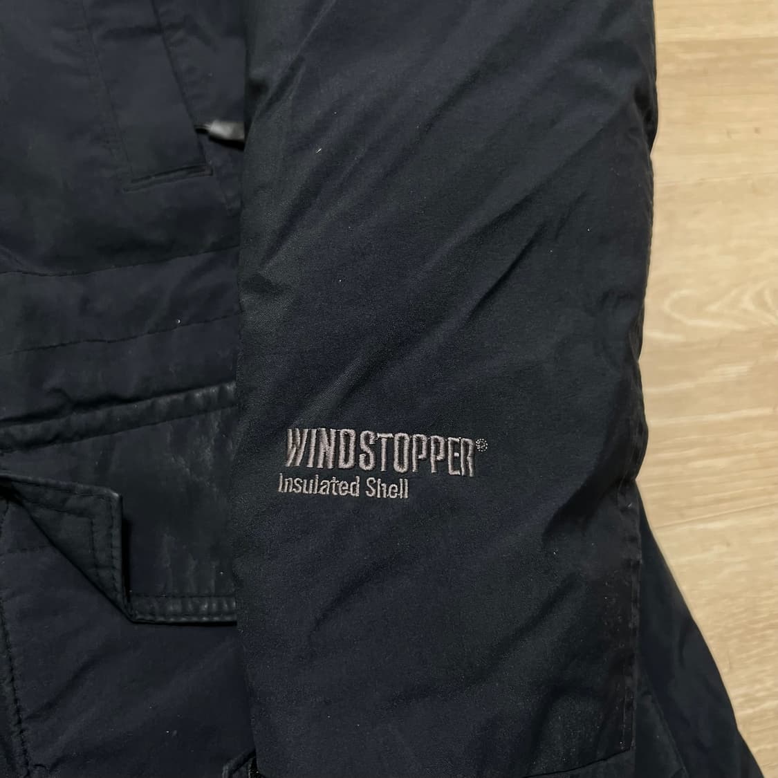 코오롱 스포츠 윈드스토퍼 여성 구스다운 롱패딩 점퍼 [블랙] M/95 상품이미지7