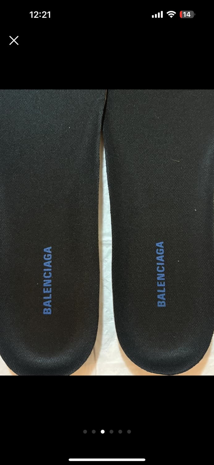 발렌시아가 뉴러너 스니커즈 43 블루 상품이미지3