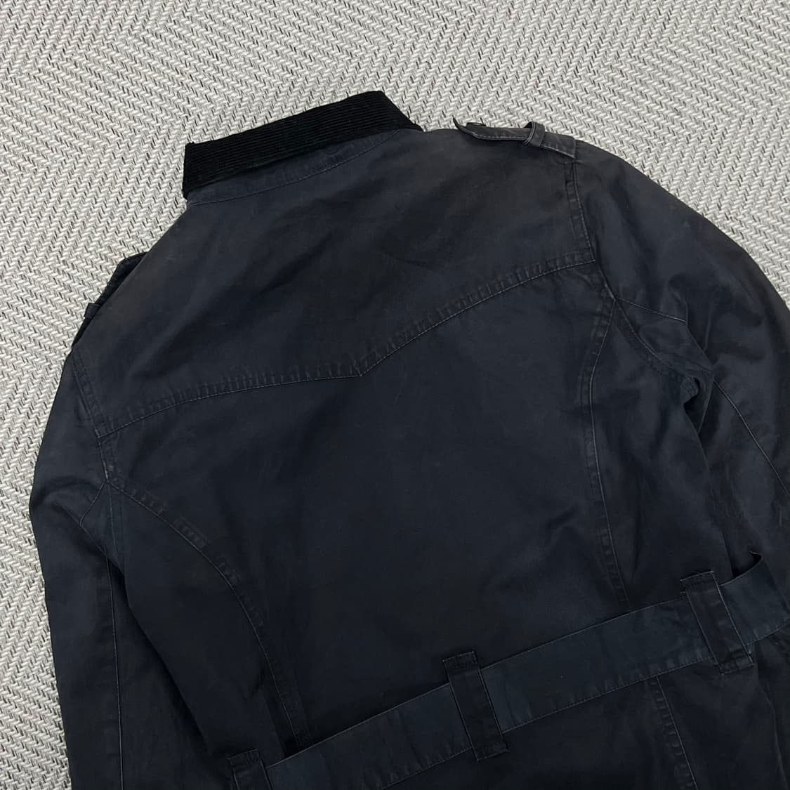 바버 워터프루프 브레더블 벨티드 자켓 v0734 상품이미지4