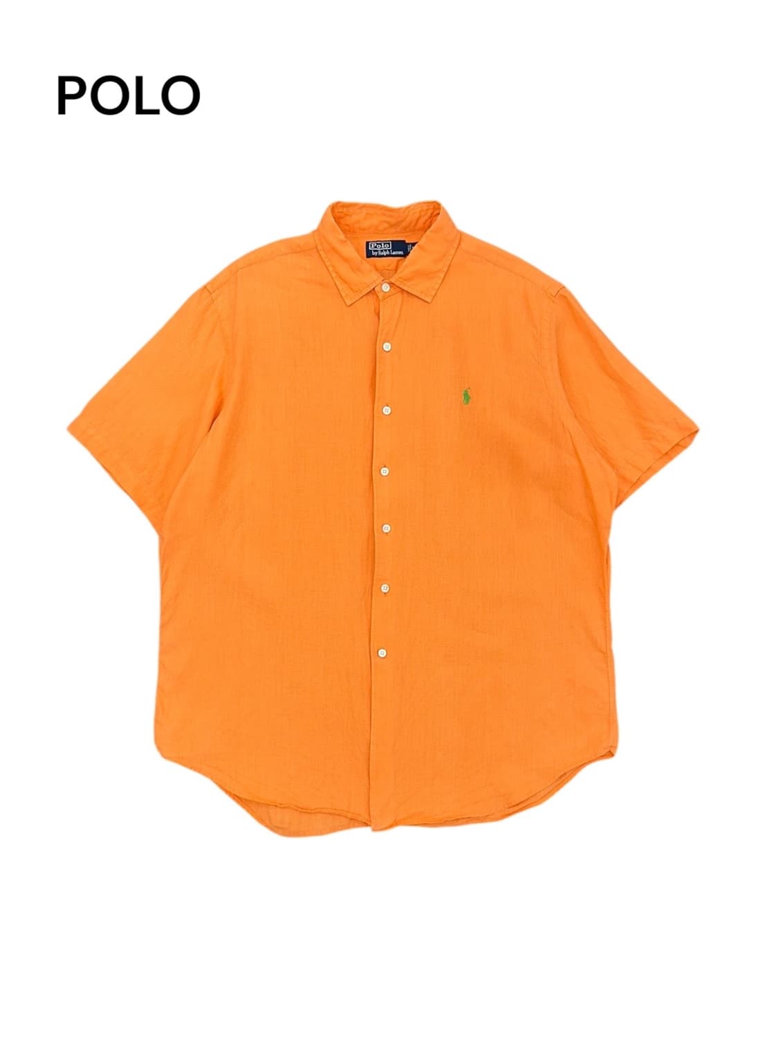 (2XL)폴로 린넨 반팔셔츠-M497 상품이미지1