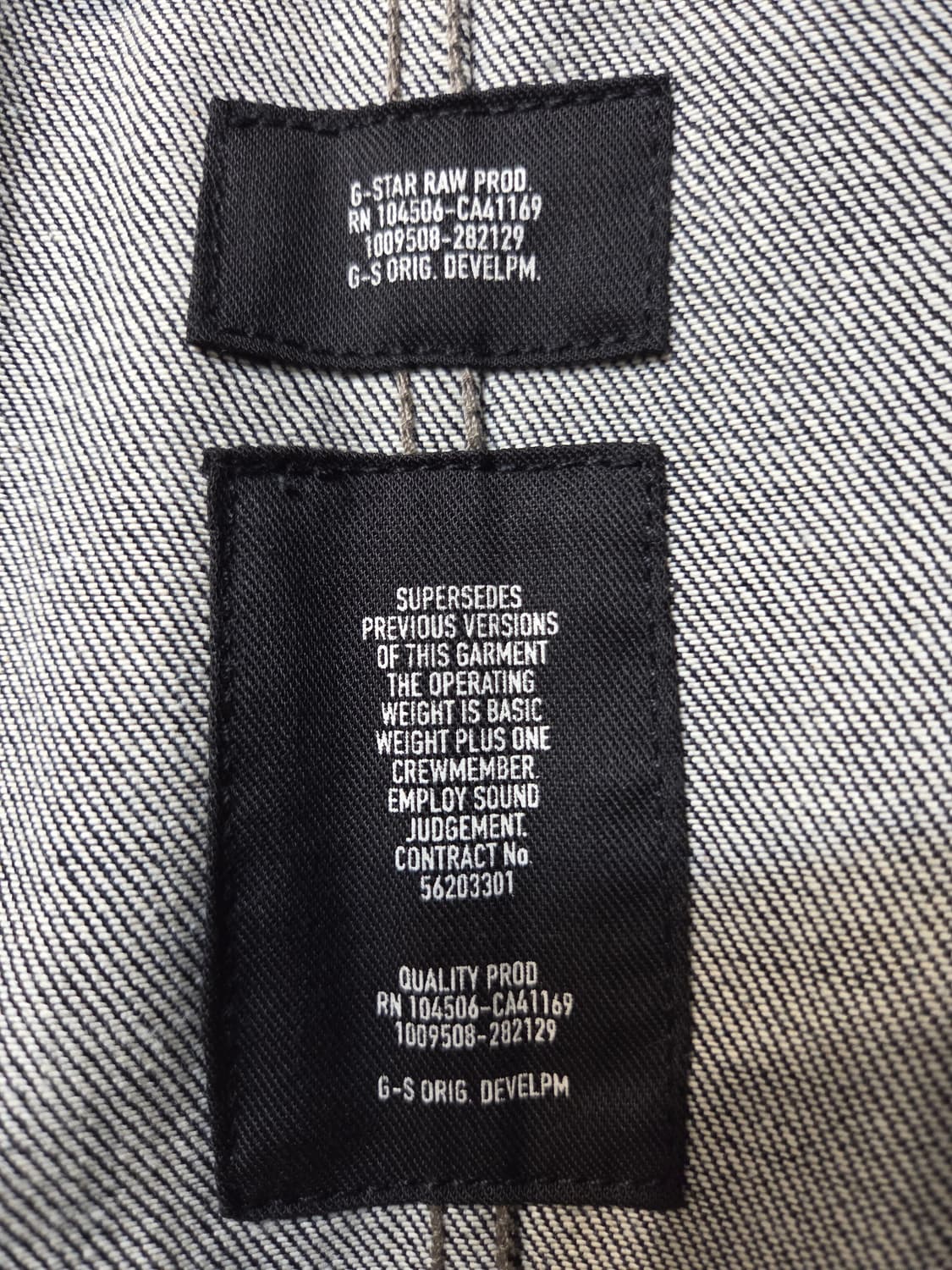 G-Star RAW 데님 자켓 청자켓(S) 상품이미지10