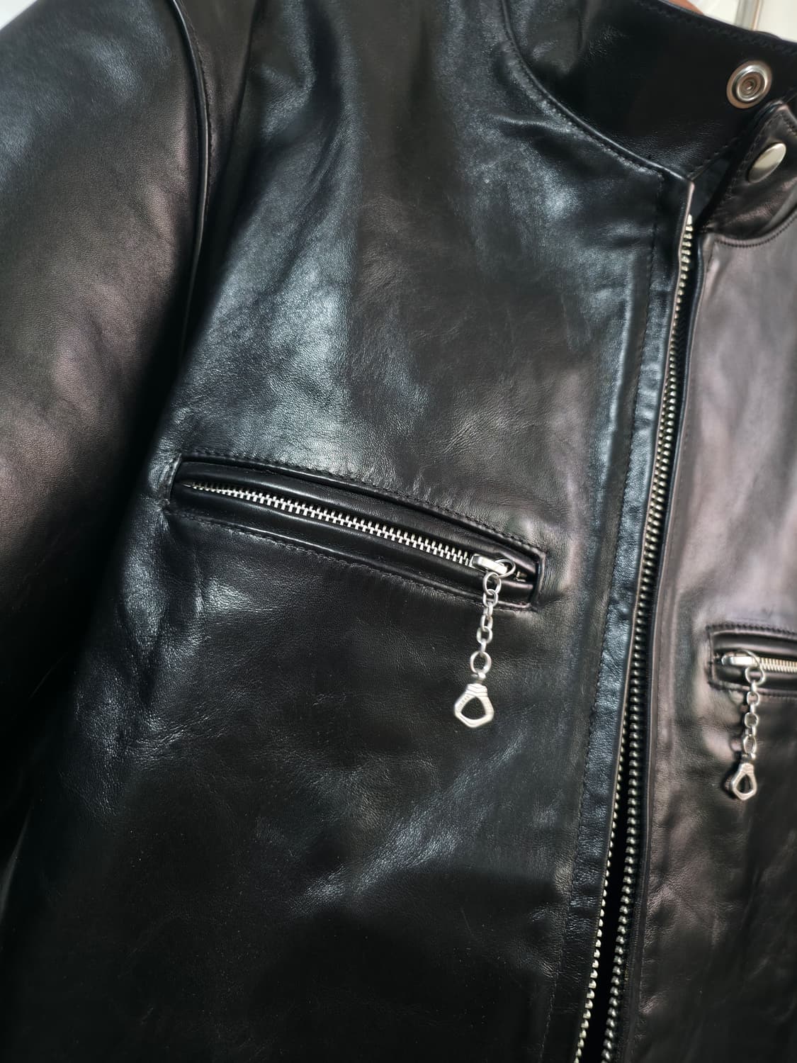 [2XL] 리얼시몬스 J100 홀스하이드 차심 말가죽 자켓 상품이미지4