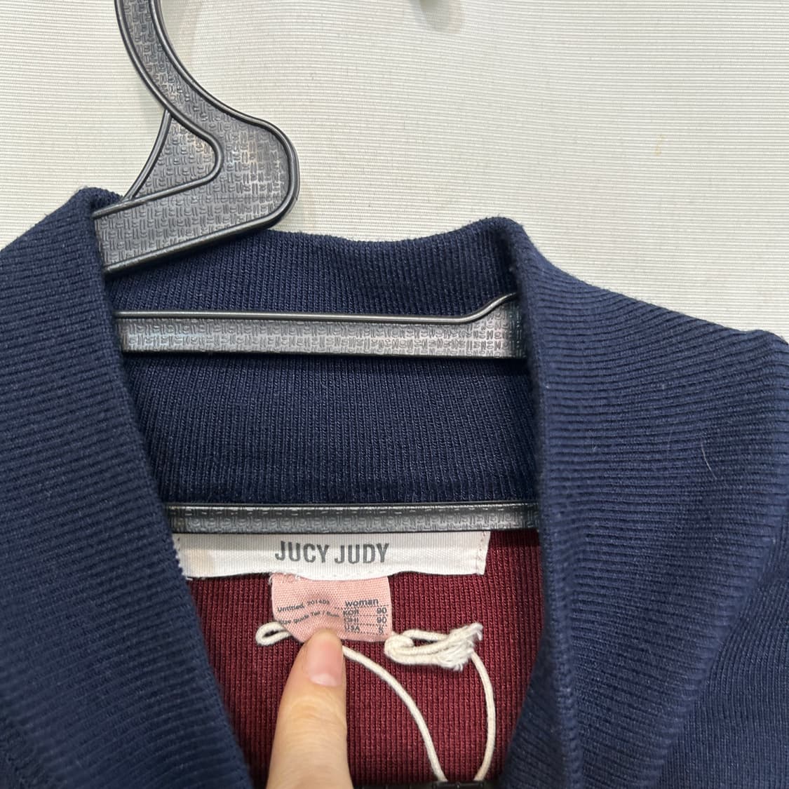 쥬시쥬디 집업 니트 90 새상품 상품이미지2