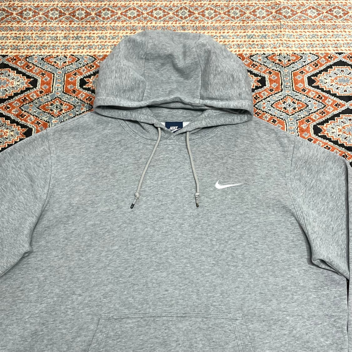 나이키 스우시 그레이 후드티셔츠 남성L 상품이미지2