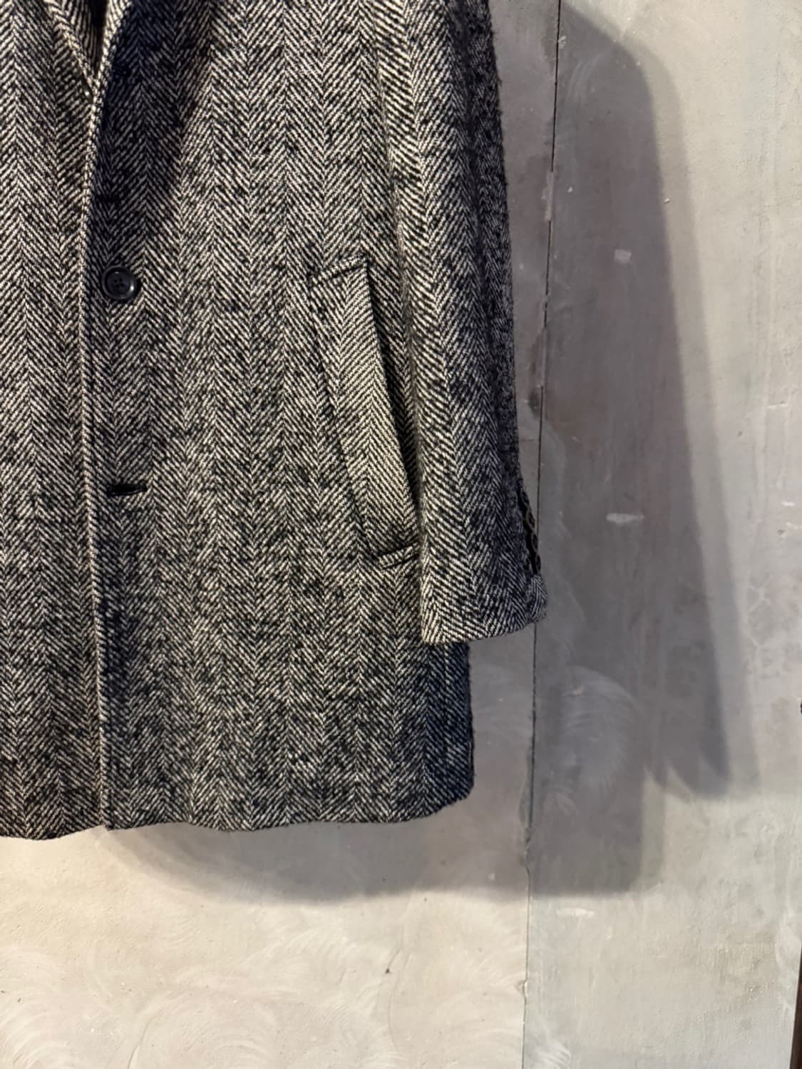 헨리코튼 트위드 탑코트 100 상품이미지4