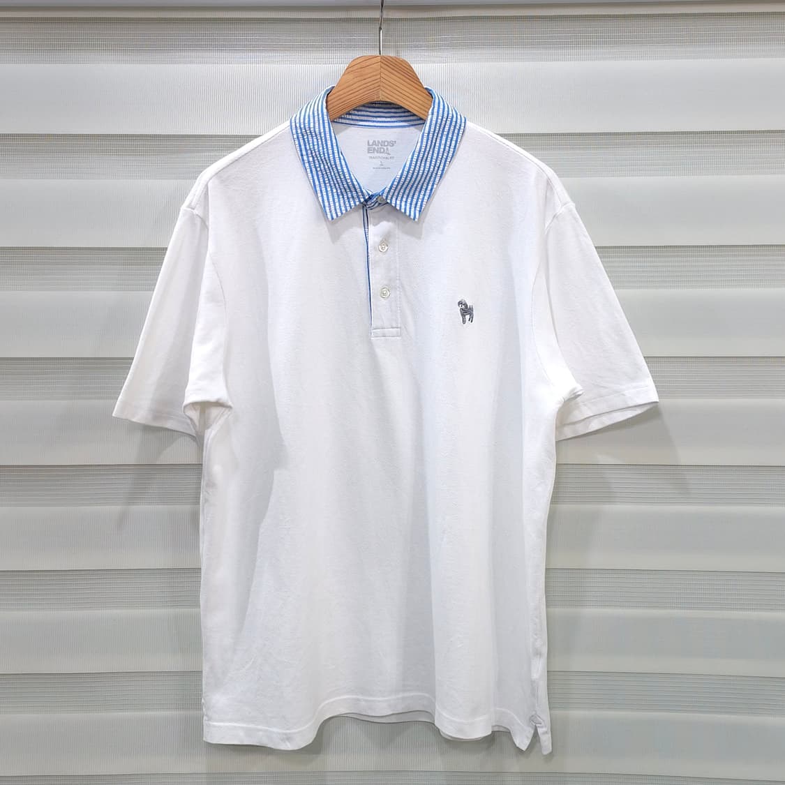 일본판 LANDS' END 판팔 카라티- L 상품이미지1