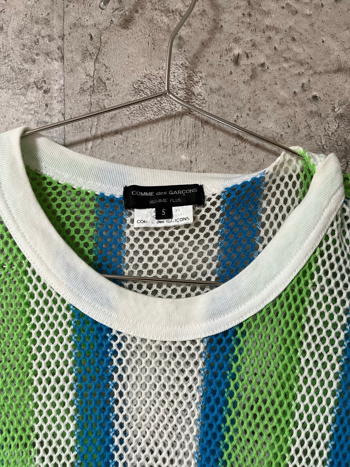 꼼데가르송 옴므 플러스 메쉬 반팔 상품이미지4