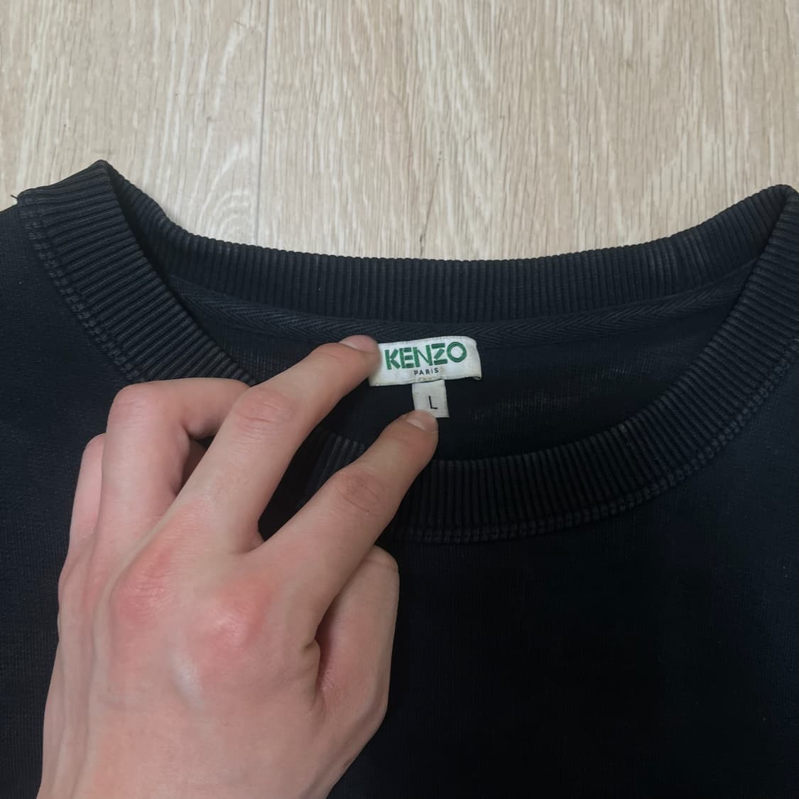 KENZO 겐조 파리스 빅로고 맨투맨 L/100  상품이미지4