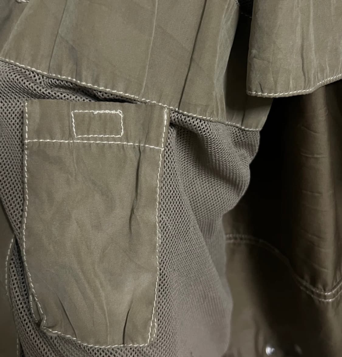 [폴로/빈티지] 카키 블루종 / XL 상품이미지3