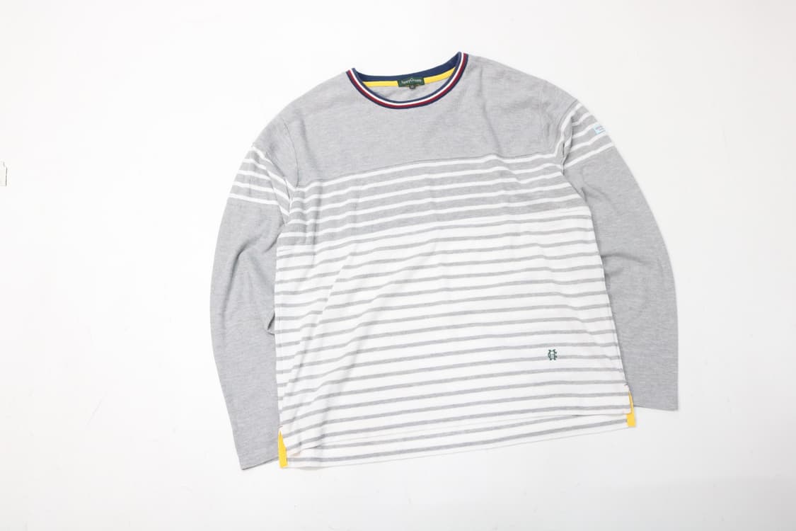 헨리 코튼 스트라이프 긴팔티셔츠 상품이미지2