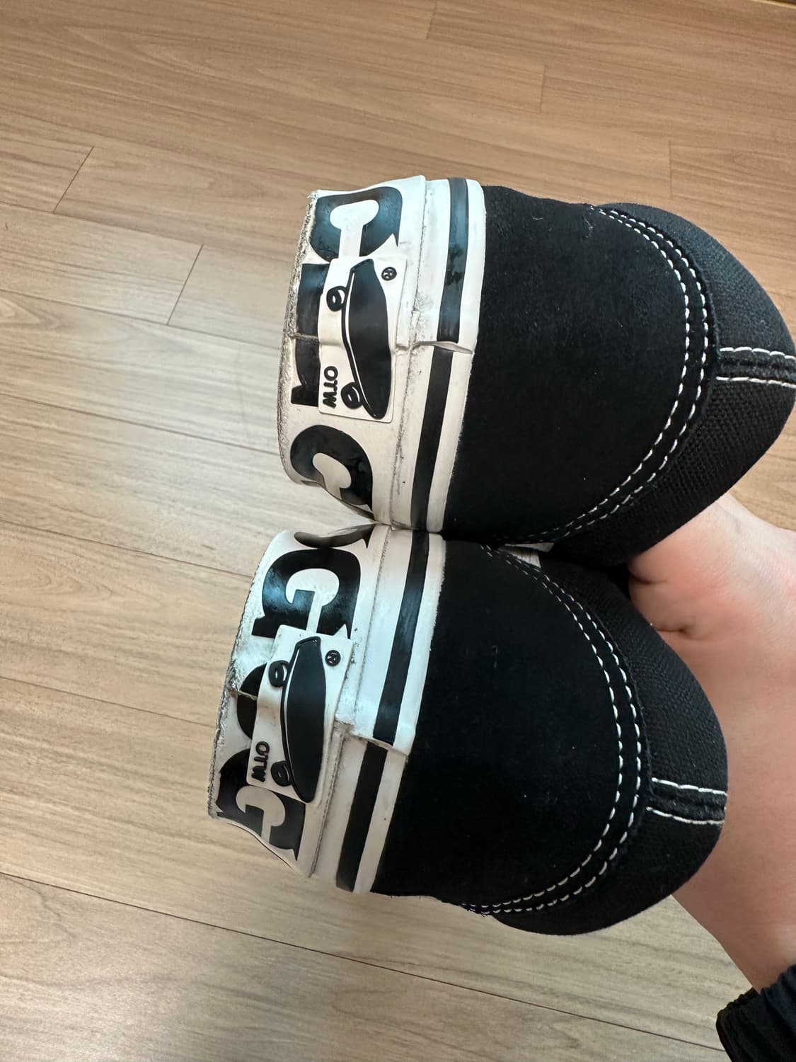 반스 CDG OTW 꼼데 올드스쿨 블랙 285 상품이미지8