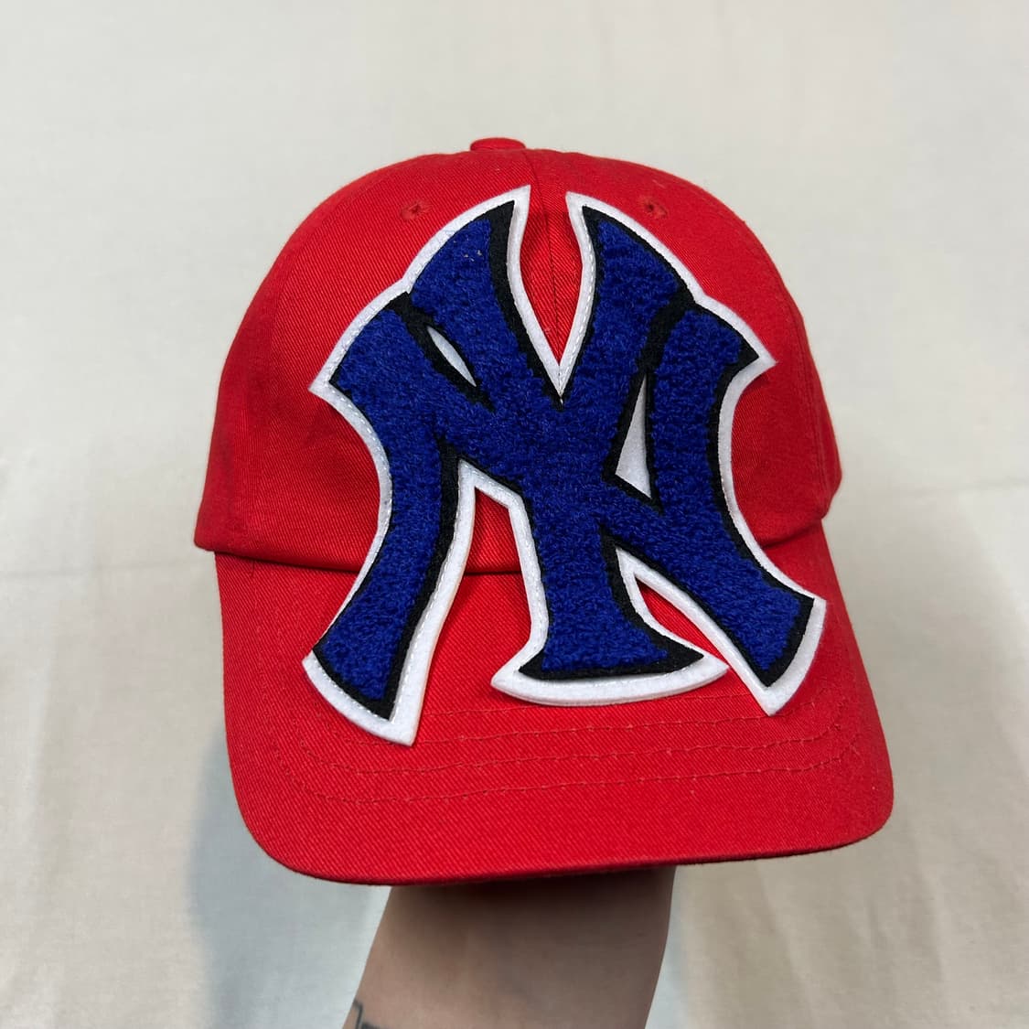 MLB 뉴욕 양키스 빅로고 볼캡 모자 미사용품 상품이미지2