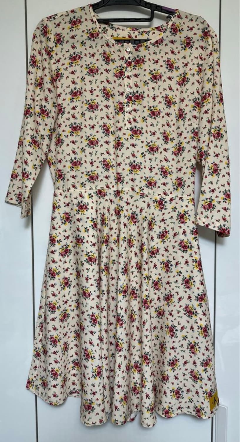 캘빈클라인 플라워 패턴 칠부 원피스  상품이미지2