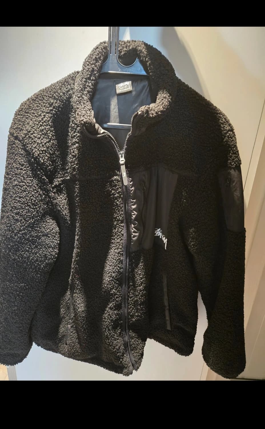 스투시 쉐르파 자켓블랙 M 상품이미지3