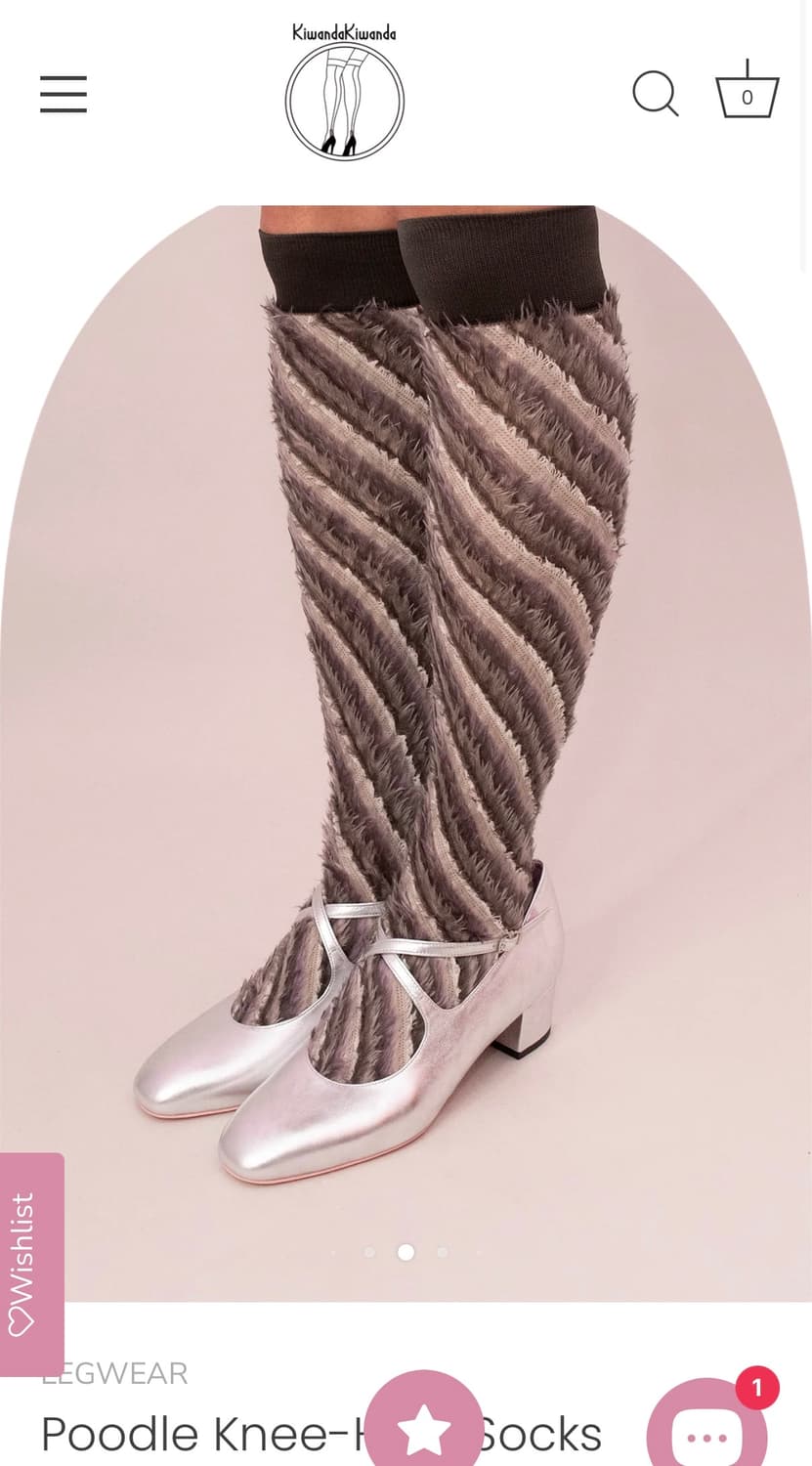 Kiwandakiwanda 푸들 니하이 삭스 상품이미지1