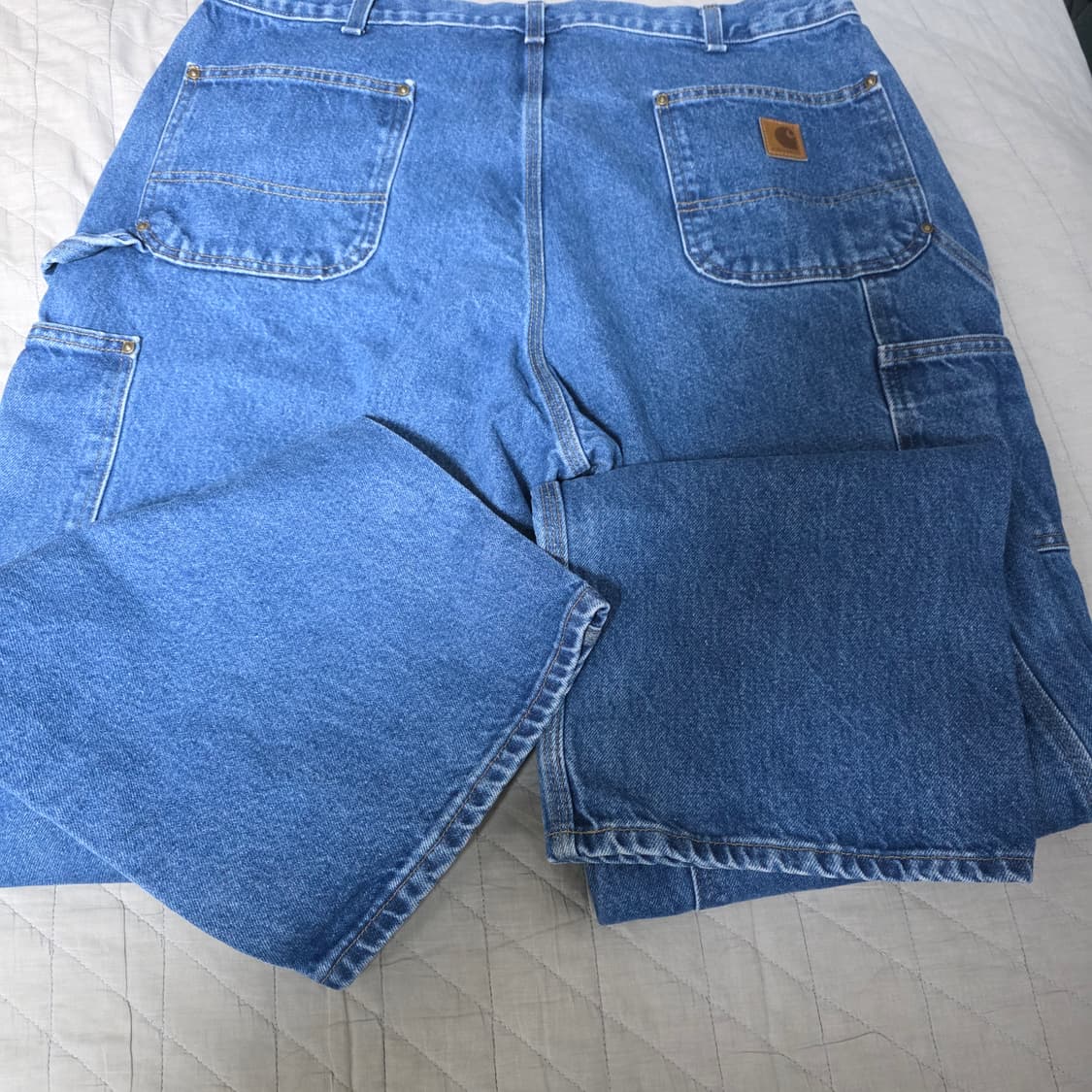 [40X32] 빈티지 칼하트 더블니 B73 DST 데님 B-14 나이컨디 상품이미지8