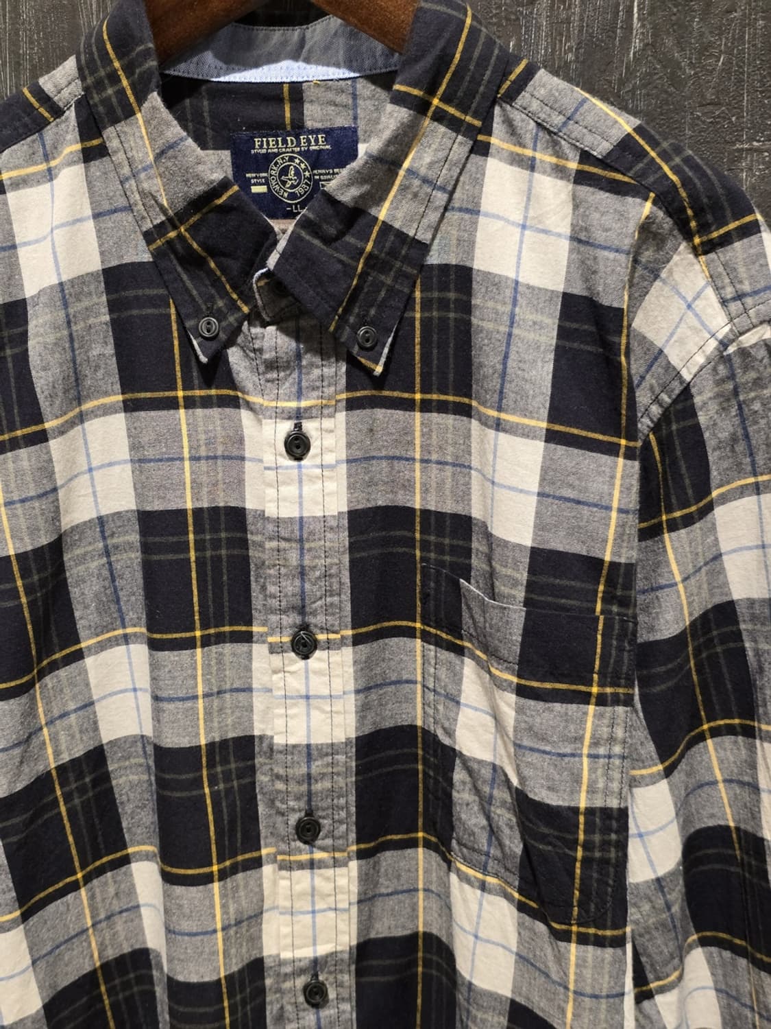 FIELD EYE Plaid Flannel Shirt 상품이미지2