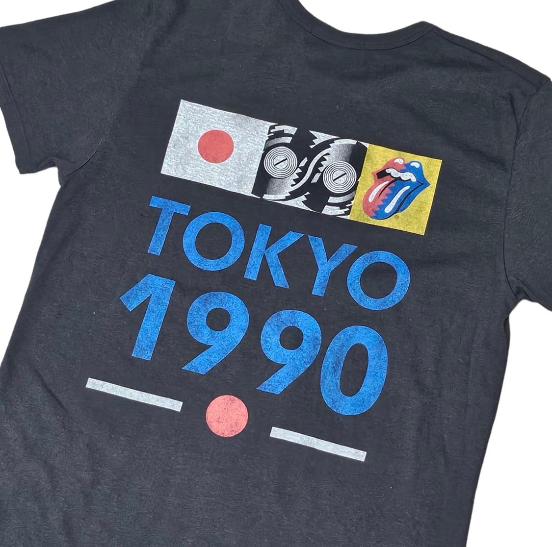 [L] 롤링스톤즈 1990 도쿄 콘서트 반팔티 상품이미지4