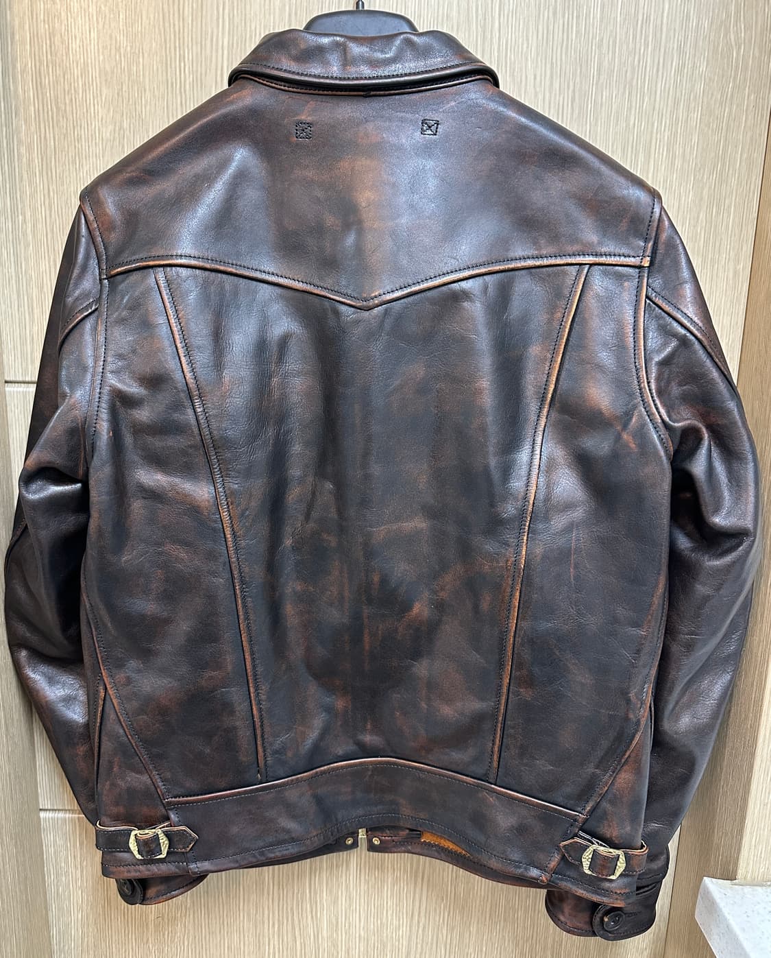 비스포크 홀스하이드 레더 말가죽 자켓 상품이미지2