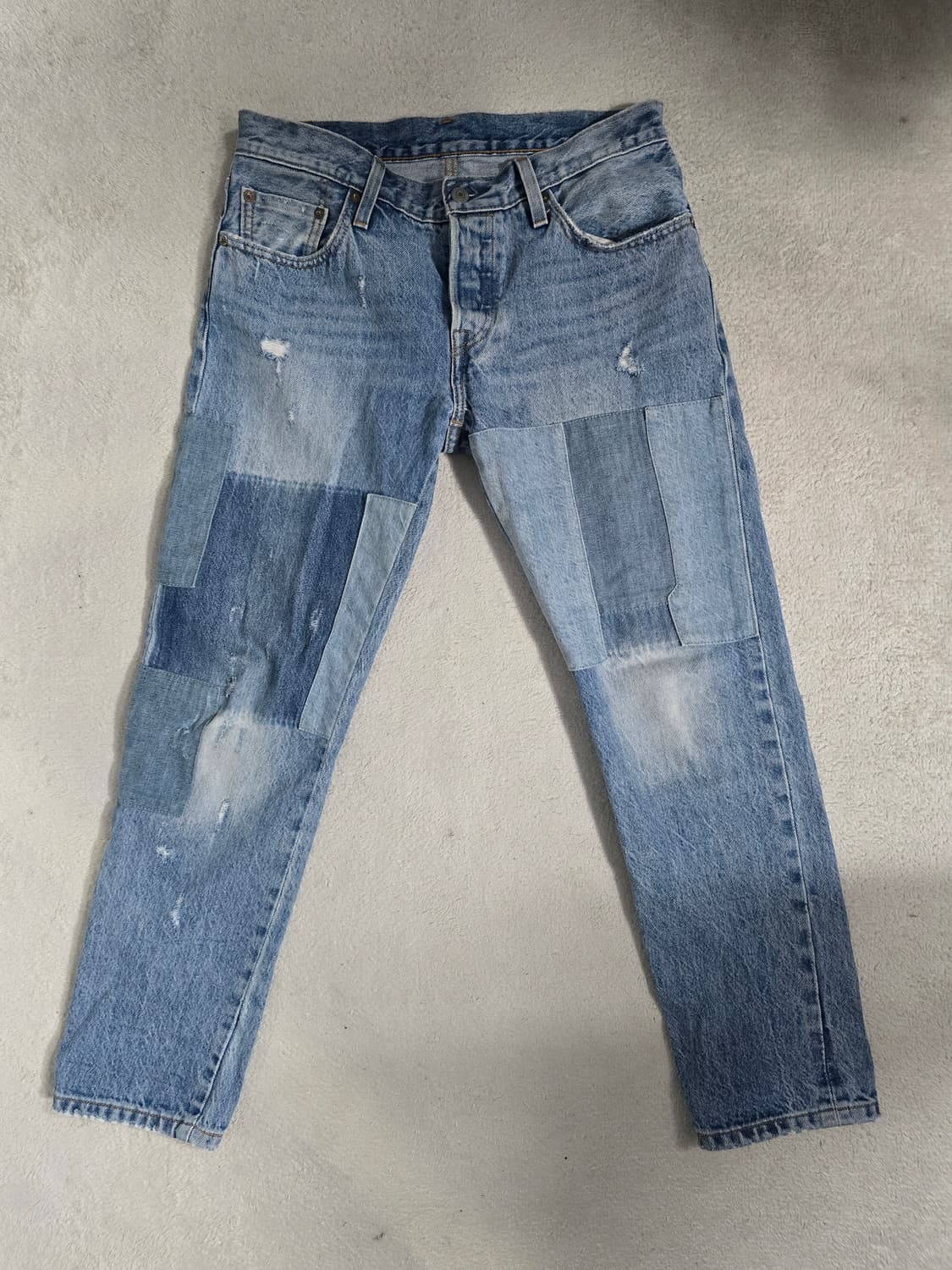 리바이스 501CT 패치워크 데님 팬츠 30-31 상품이미지1