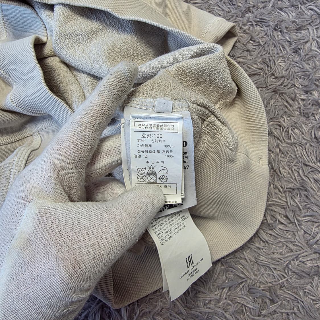 {클로젯}[L][백화점판]스톤아일랜드 맨투맨 상품이미지5