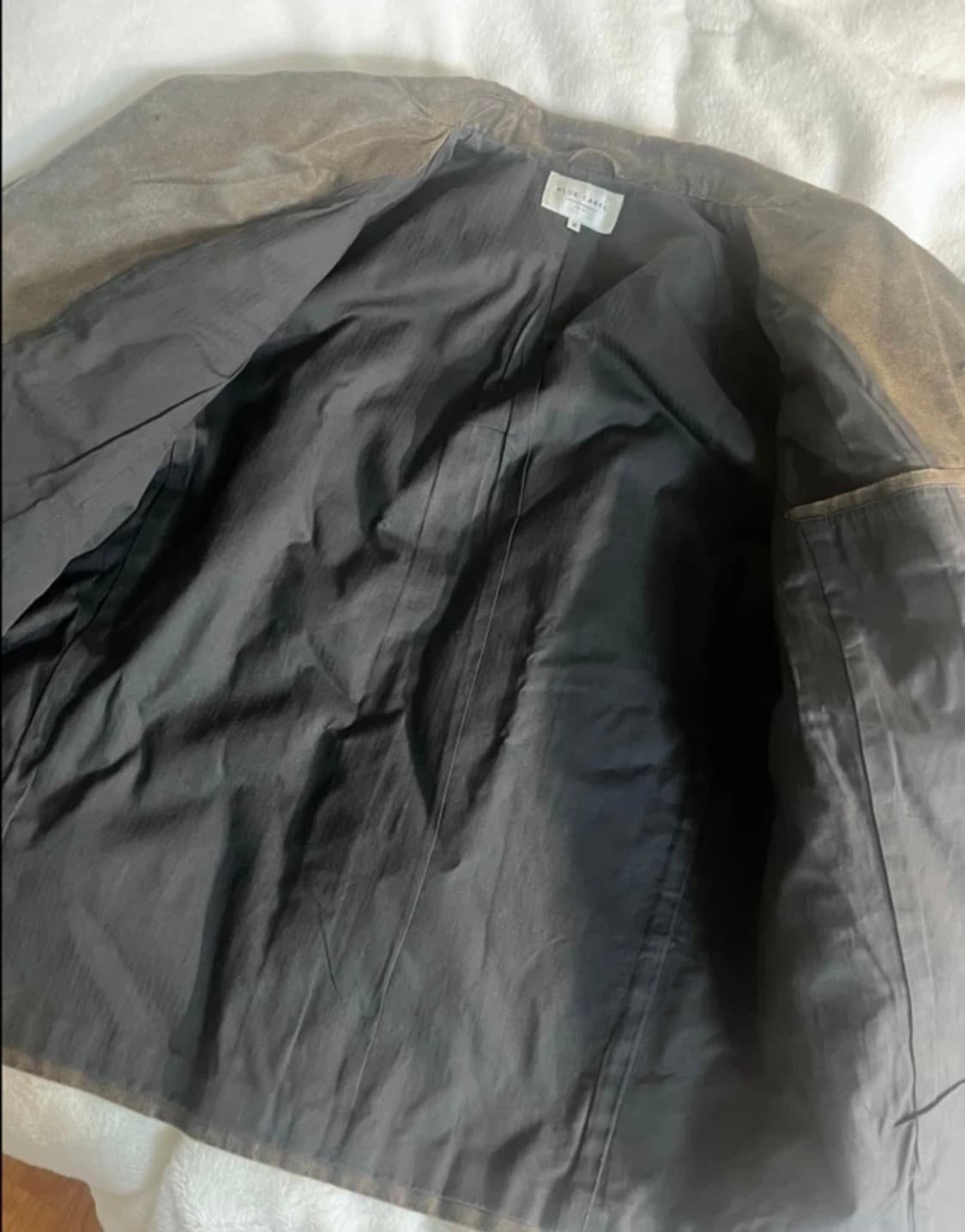 유나이티드애로우즈 블루라벨 브라운 레더 자켓 상품이미지4