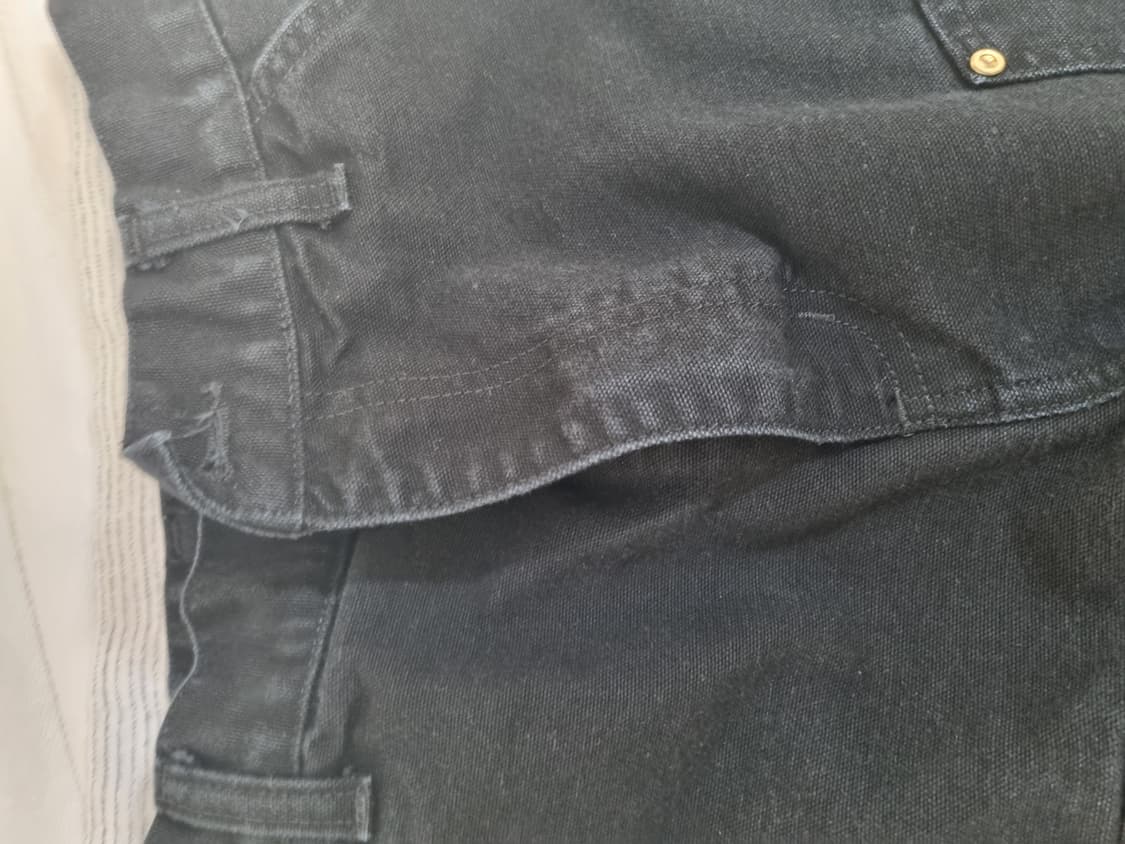 칼하트윕 더블니 자켓 블랙 30x32 상품이미지9