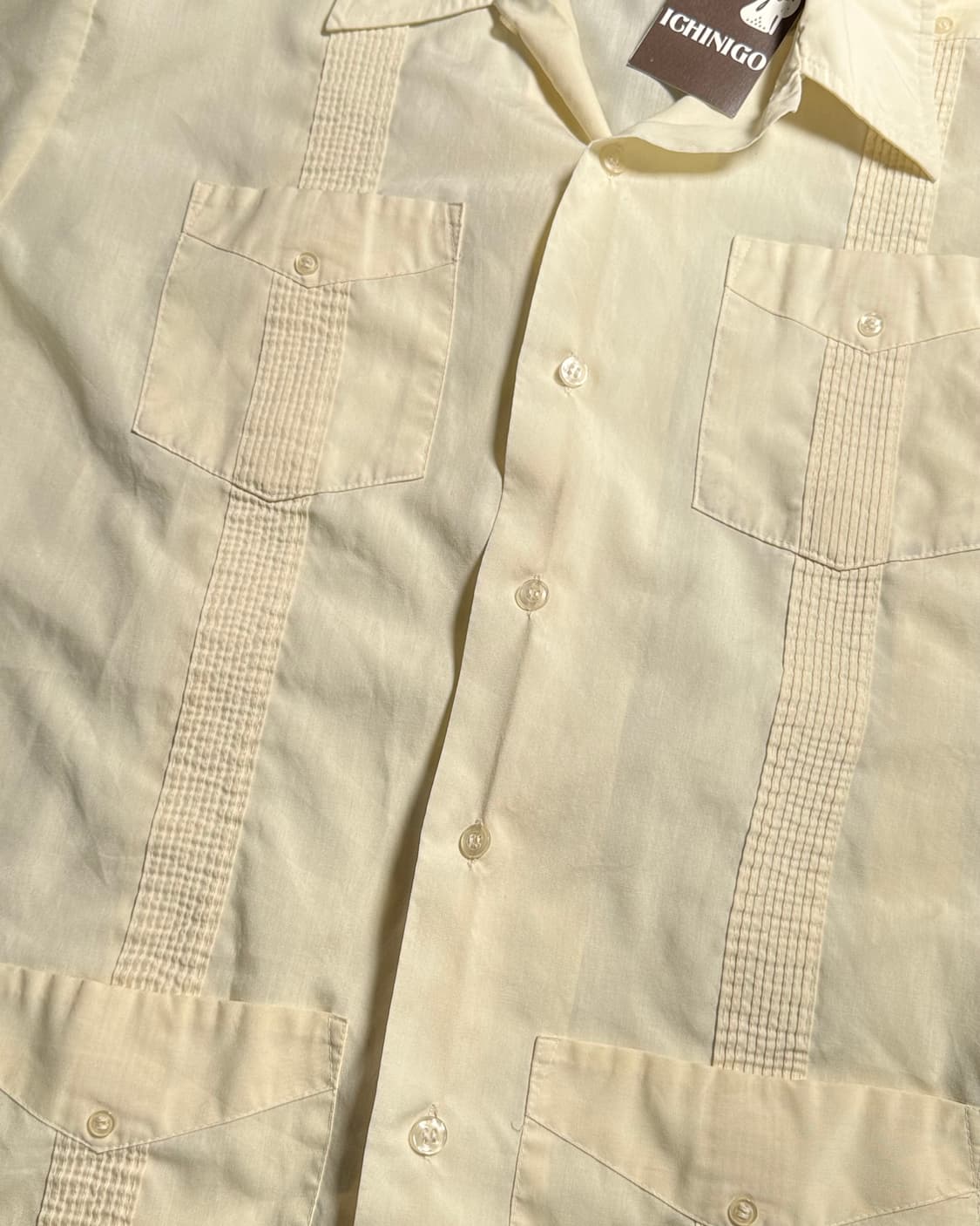 60-70's 프리미어 구아야베라 셔츠 XL 상품이미지4