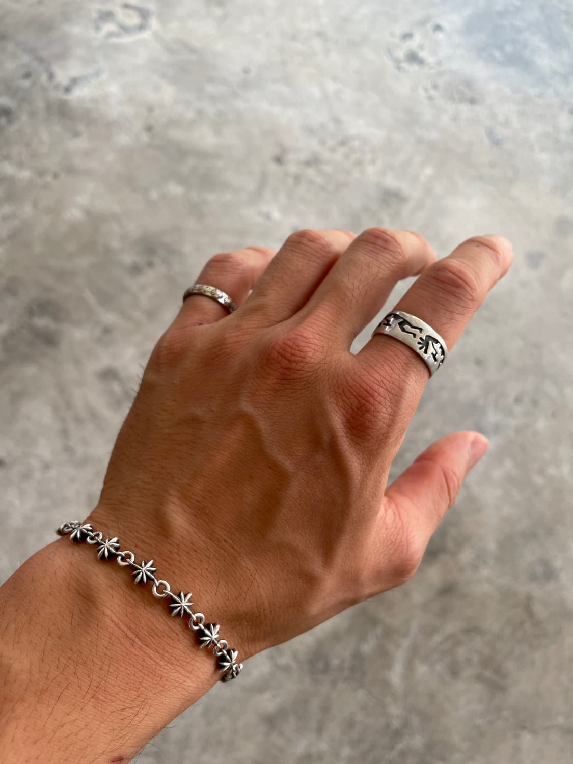 Vintage 925 Silver Kokopelli Ring   상품이미지1