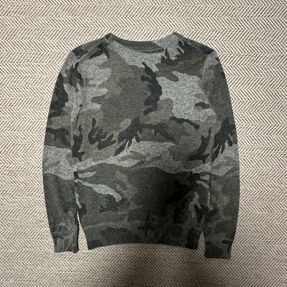 JOURNAL STANDARD camo knit sweater 상품이미지2