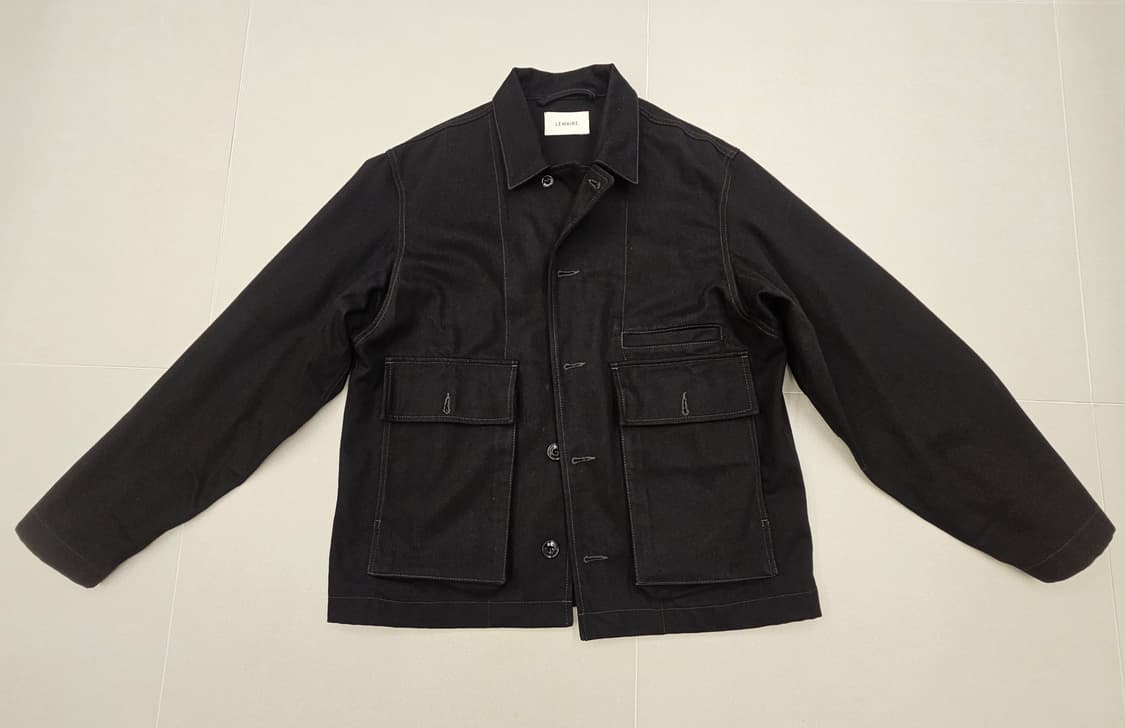 (L) 24FW 르메르 박시자켓 블랙 상품이미지1