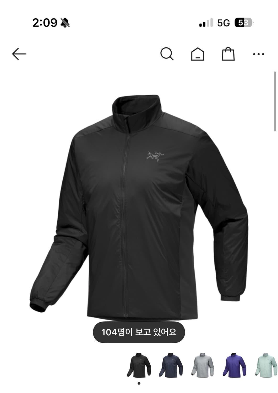 아크테릭스아톰자켓 XL새상품판매 상품이미지1