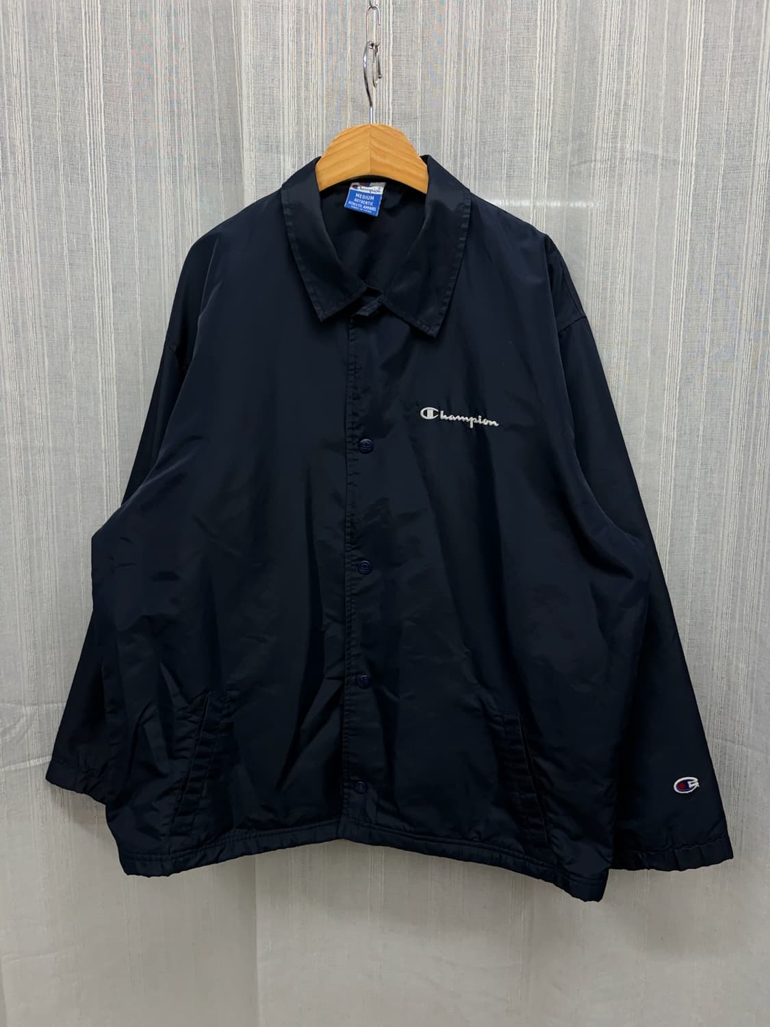 챔피온 빅로고 바람막이 코치 자켓  상품이미지3