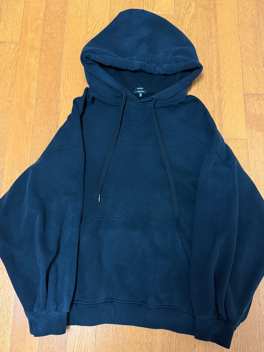 r13 오버사이즈 핏 후드 상품이미지1