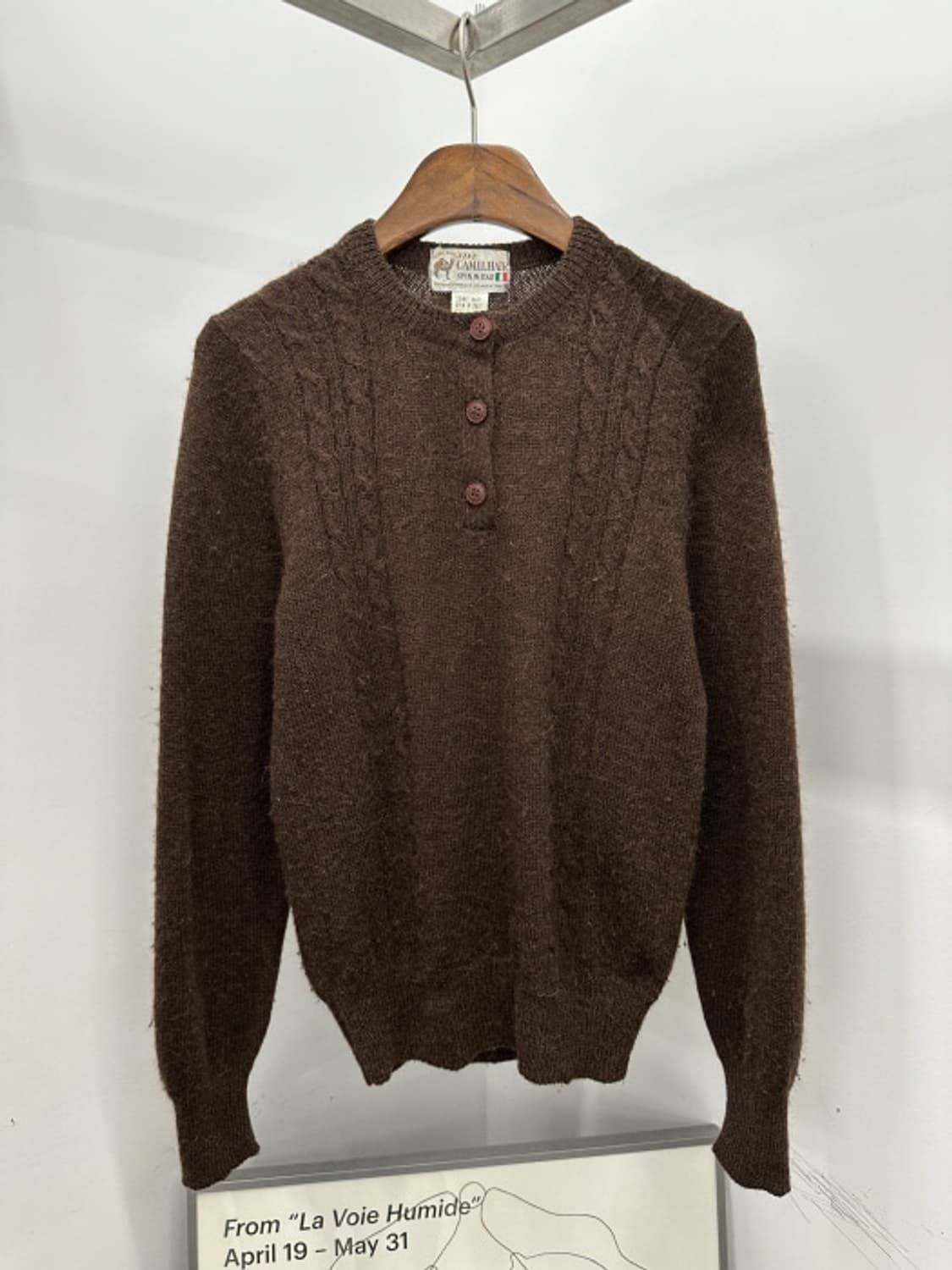 CAMEL HAIR KNIT (M) 상품이미지1
