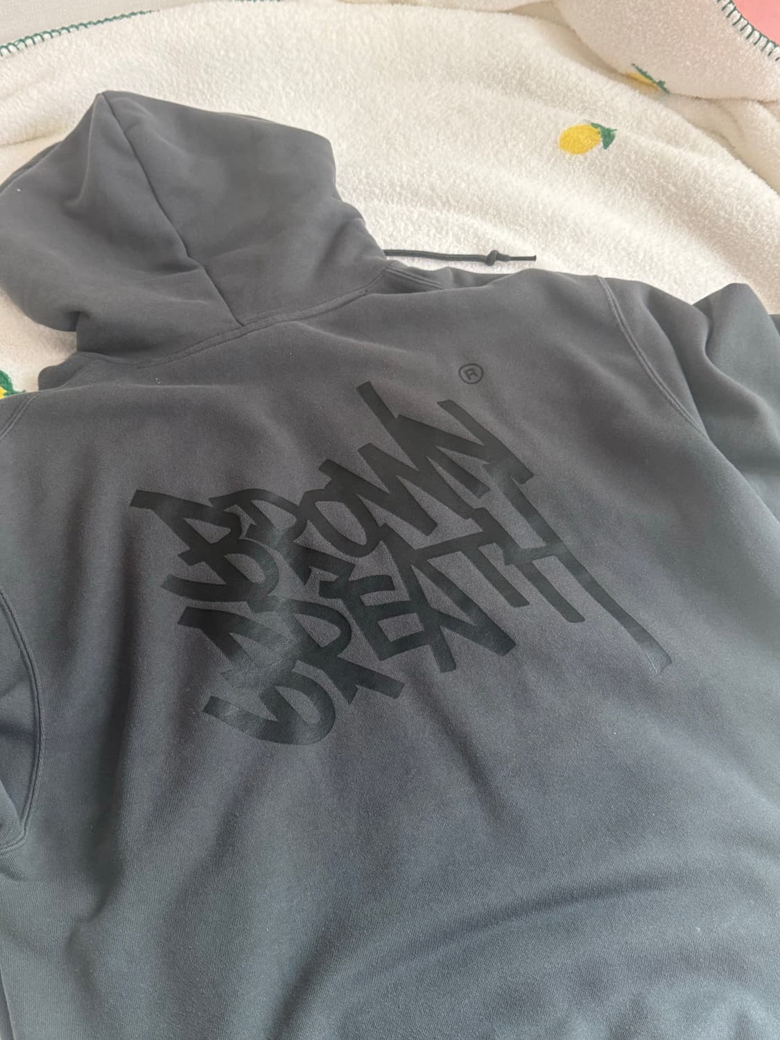 브라운브레스 25SS TAG HOODIE 후드 티셔츠 - 다크 그린 상품이미지3
