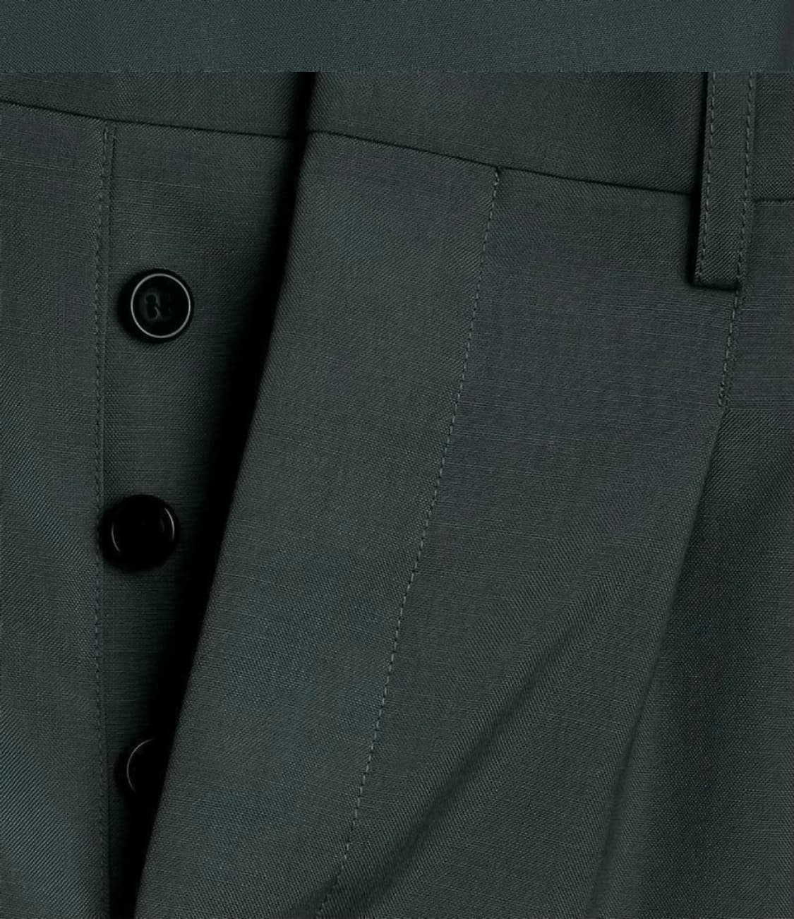 아미 ami 남성 다크 그린 캐롯핏 팬츠 상품이미지5