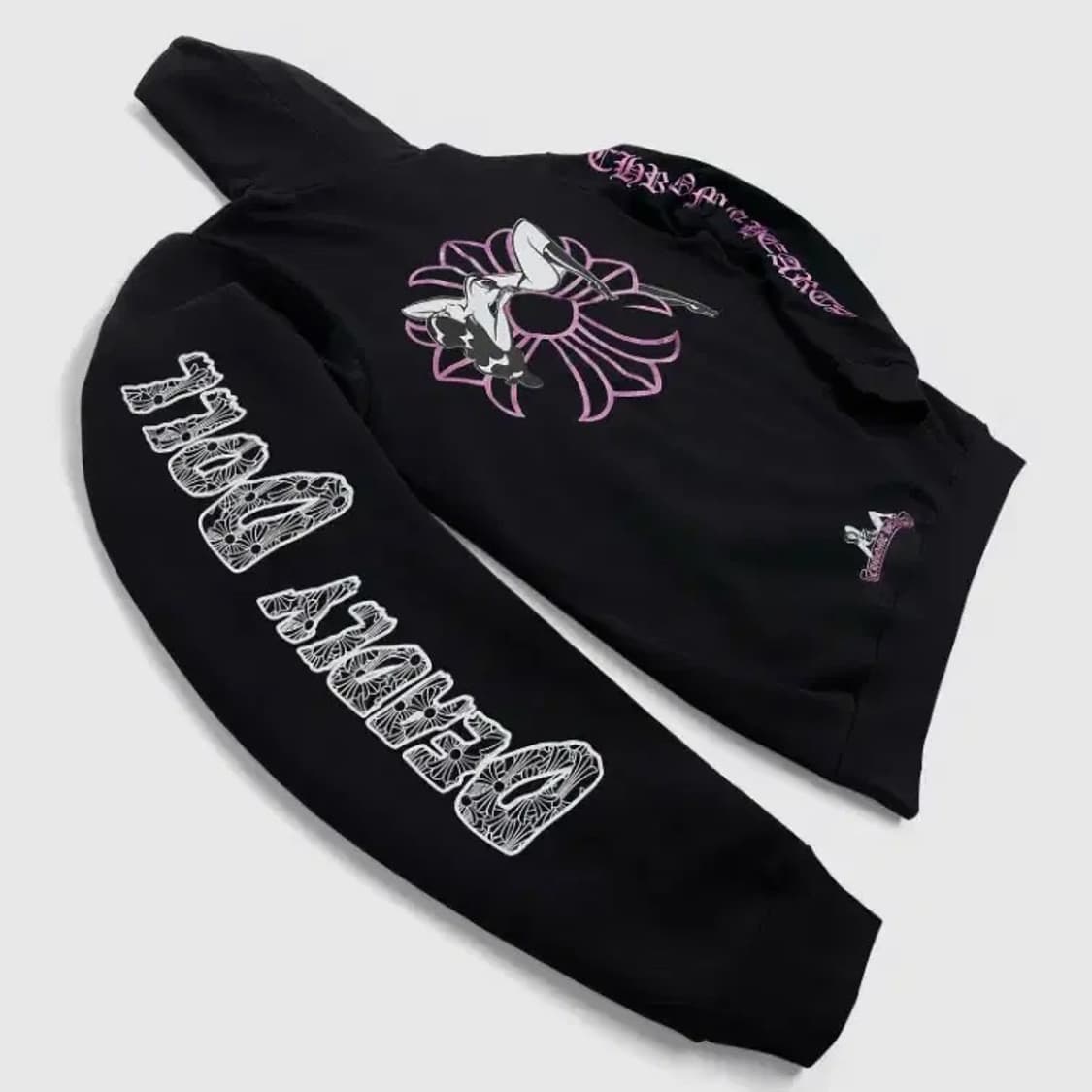 크롬하츠 데들리돌 deadly doll 후드 L 상품이미지2