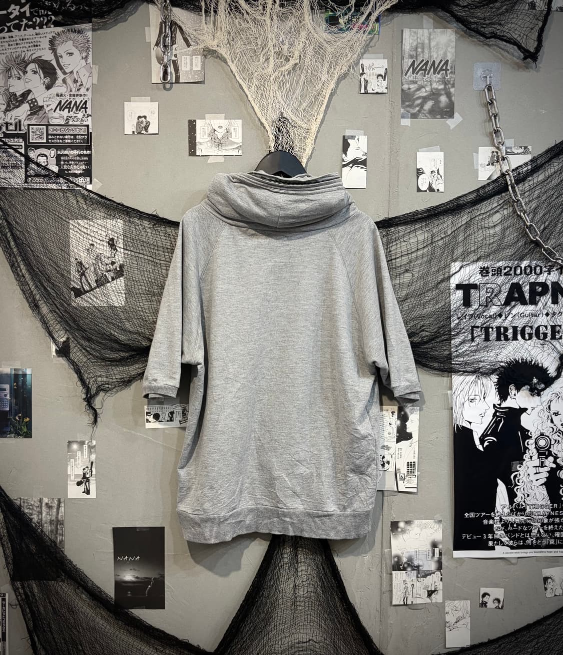 Gothic cross cubic hidden hood sleeve 상품이미지5