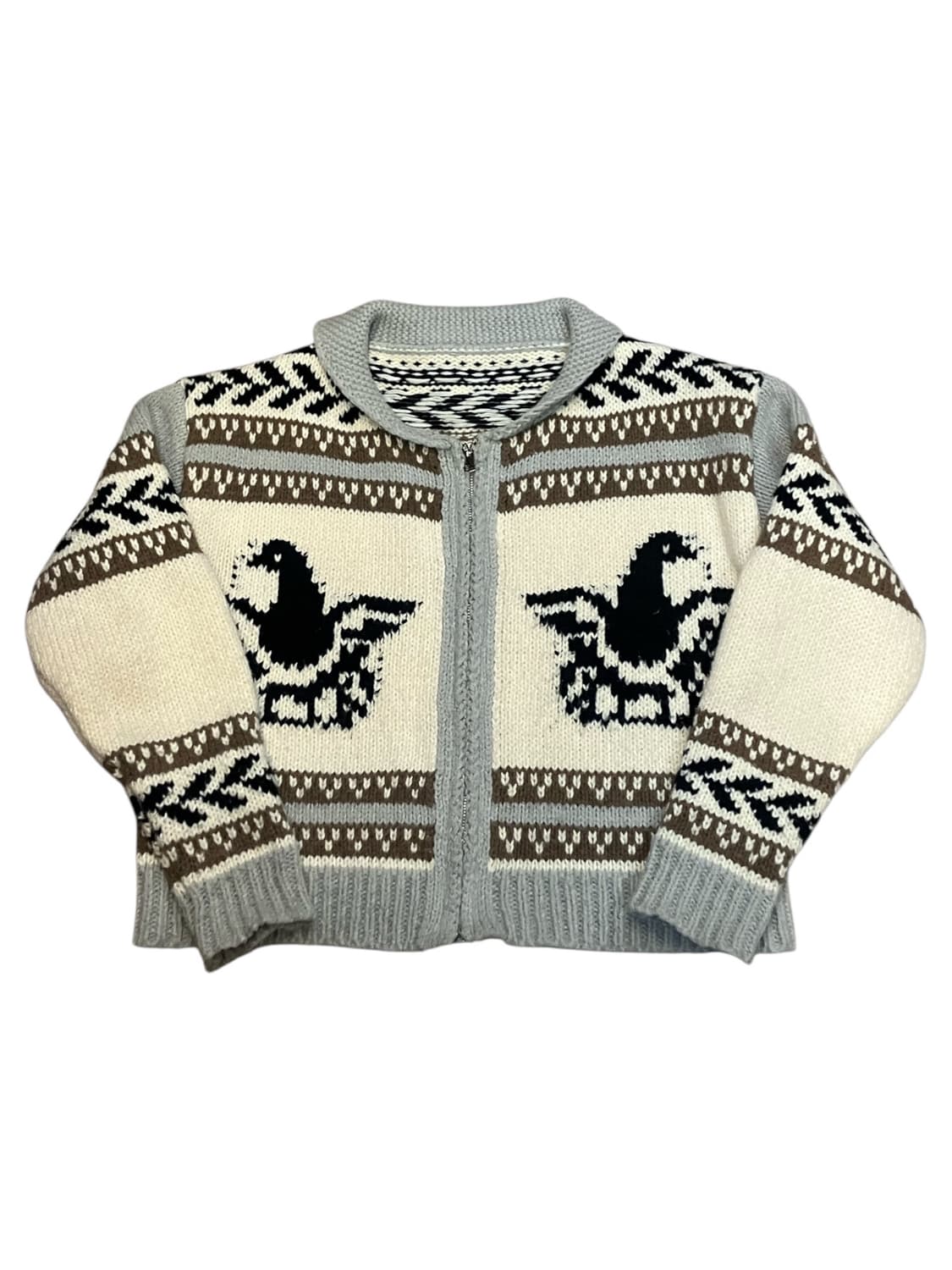 빈티지 무늬 니트 가디건   #csz2323 상품이미지3