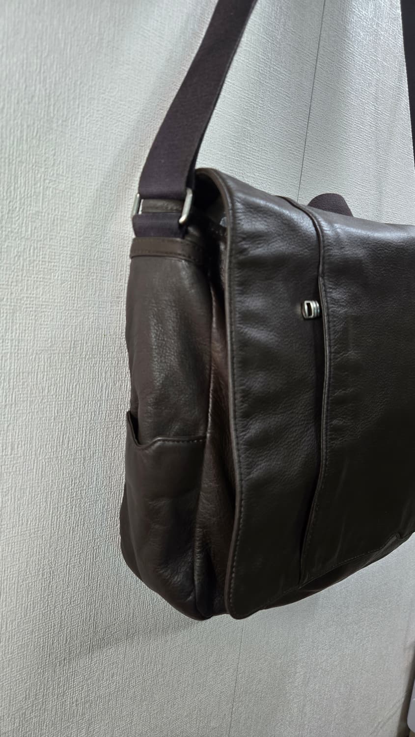 투미 TUMI- 브라운레더 숄더백 크로스백 메신저백  상품이미지4