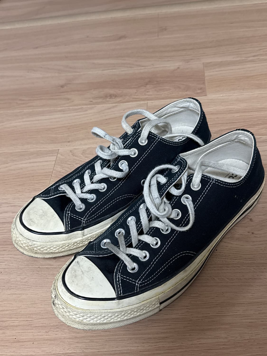 컨버스 척 70 로우블랙 270mm 상품이미지1