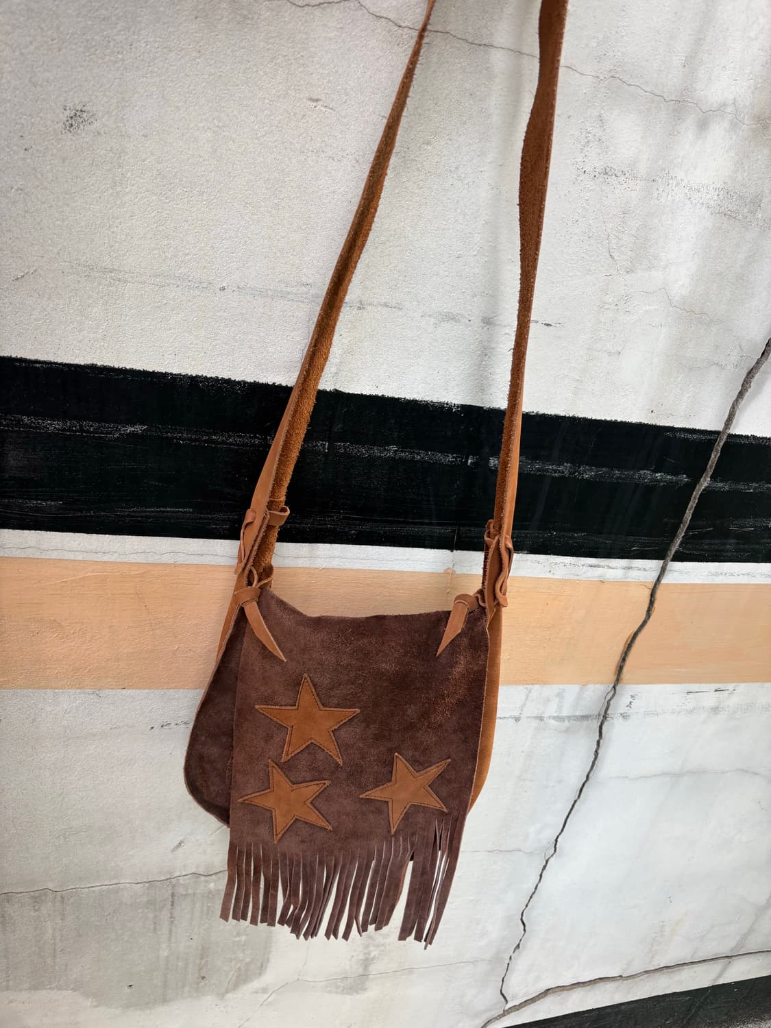 suede star cross bag 웨스턴무드 빈티지 크로스 백 JPN 상품이미지8