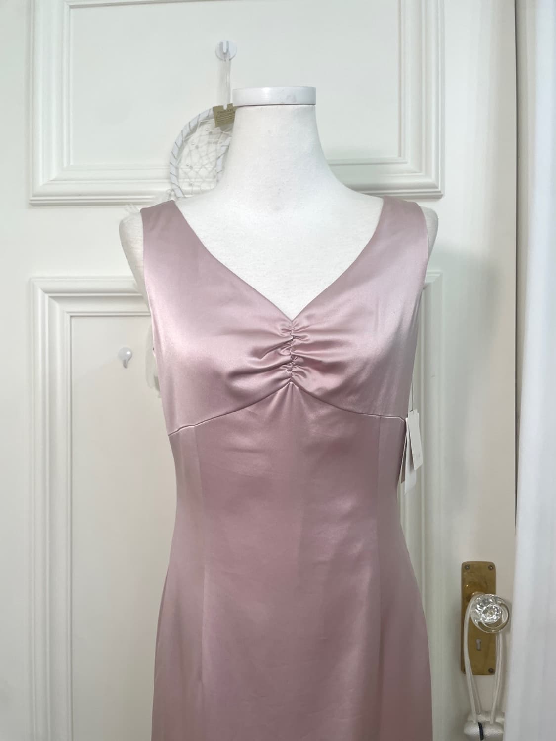 pink crochet lovely bolero&EF-DE satin s 상품이미지10