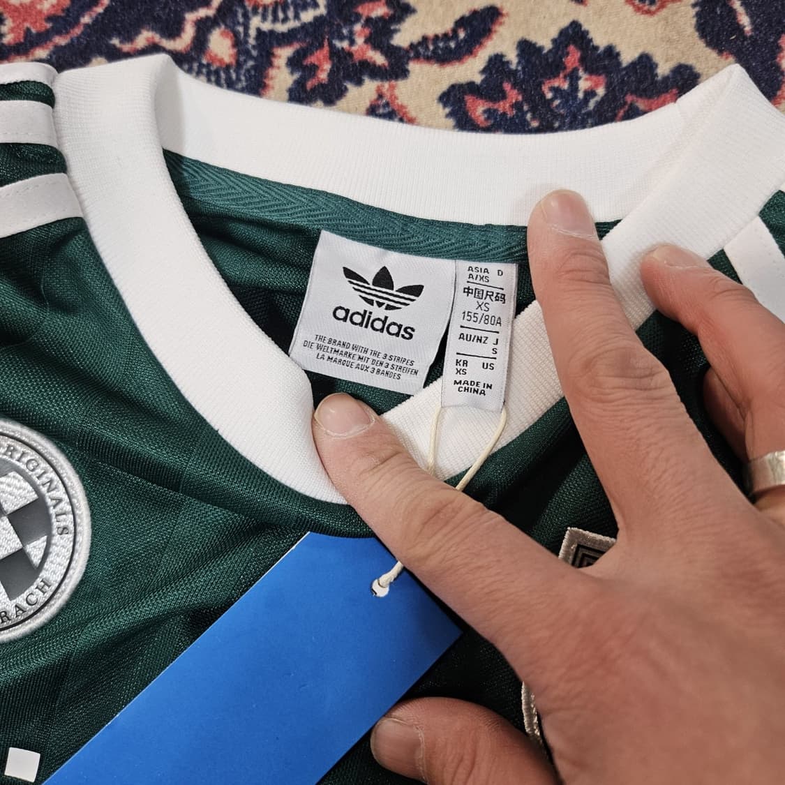 (새상품)아디다스(adidas) 사커 크롭 긴팔저지 상품이미지5