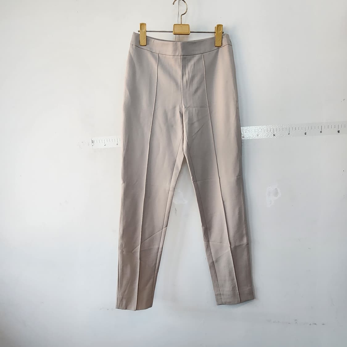 막스마라 베이지 슬랙스 바지 상품이미지1