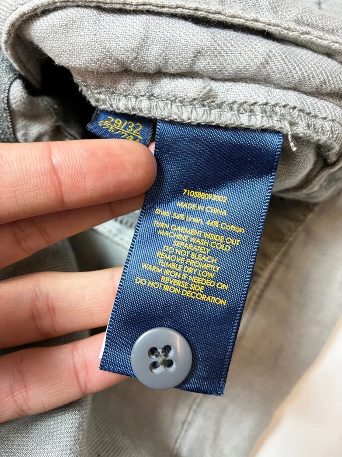 폴로 랄프로렌 코튼 스트레치 스트레이트 조거 팬츠 PN9077 상품이미지9