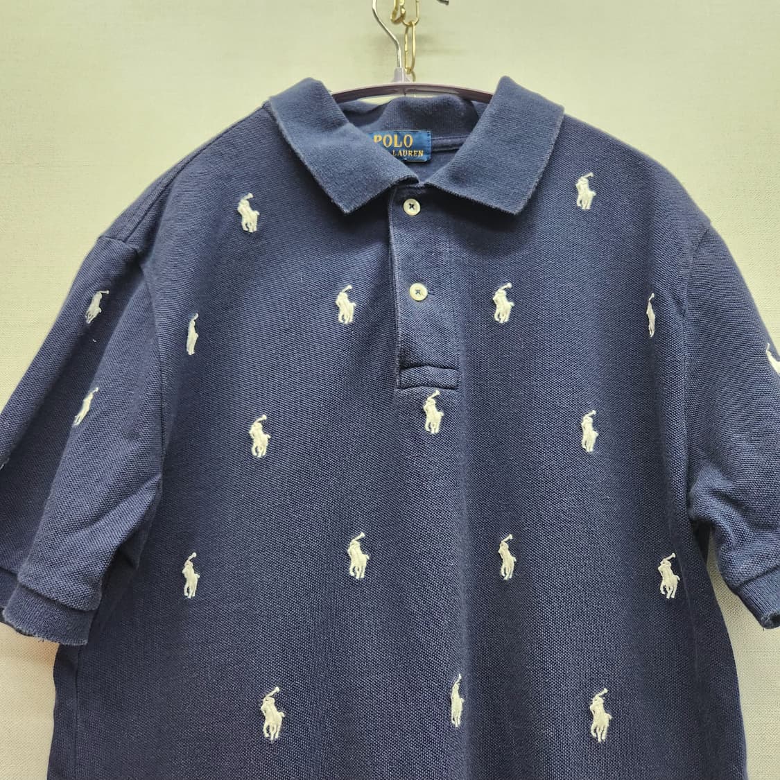 폴로랄프로렌 멀티포니 로고 반팔카라 S 상품이미지2