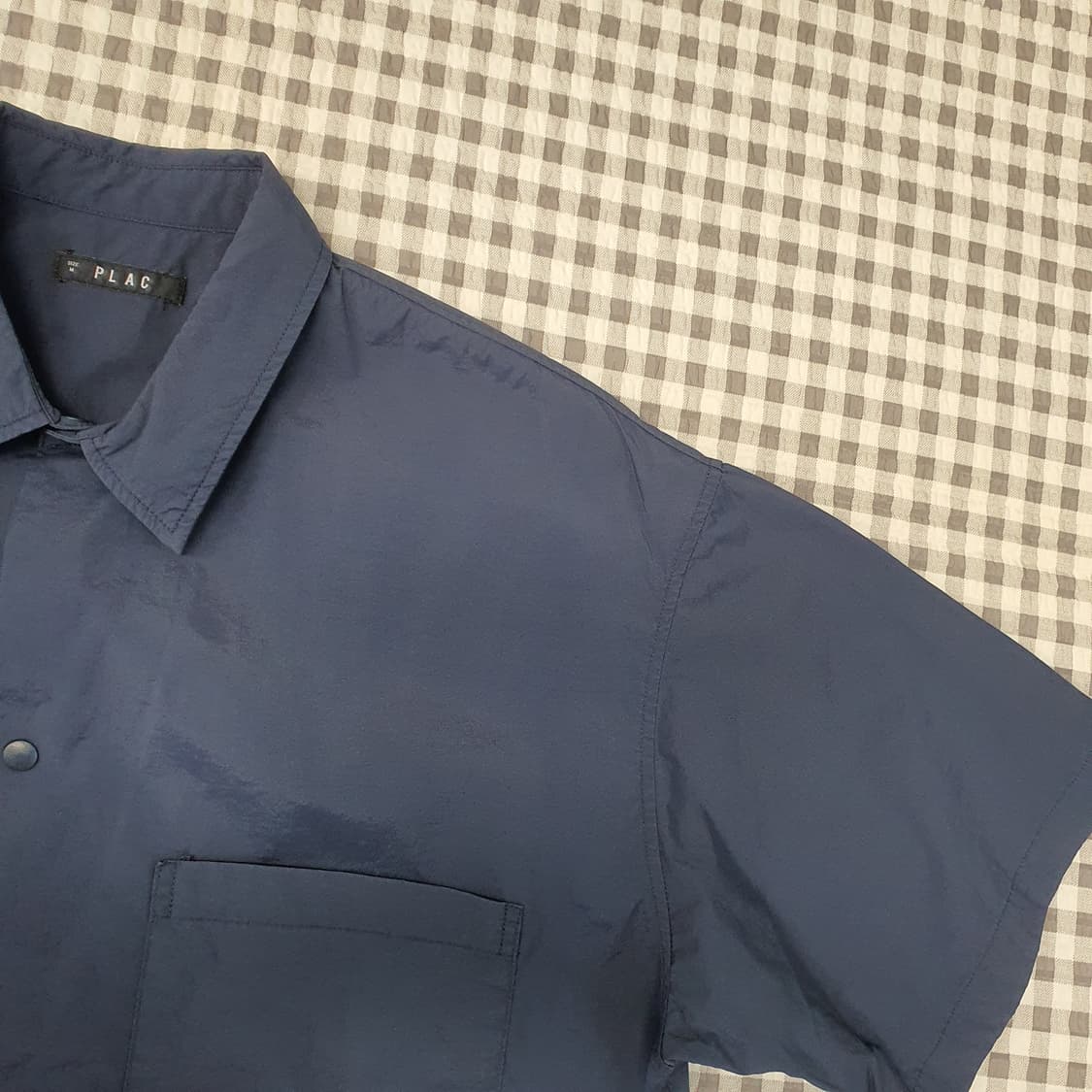 플랙 나일론 셔츠 남방 남자95~100 상품이미지3